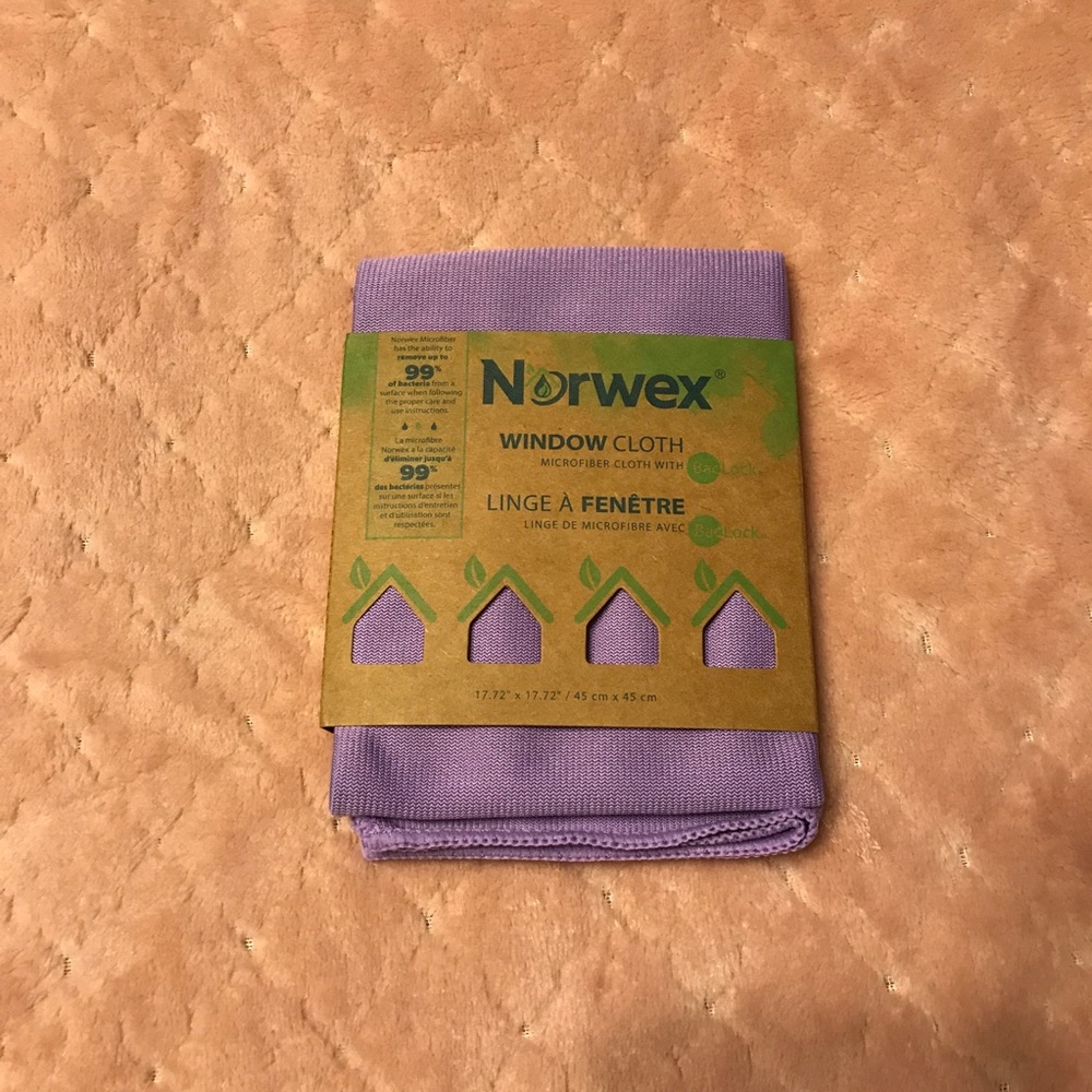 Norwex window cloth